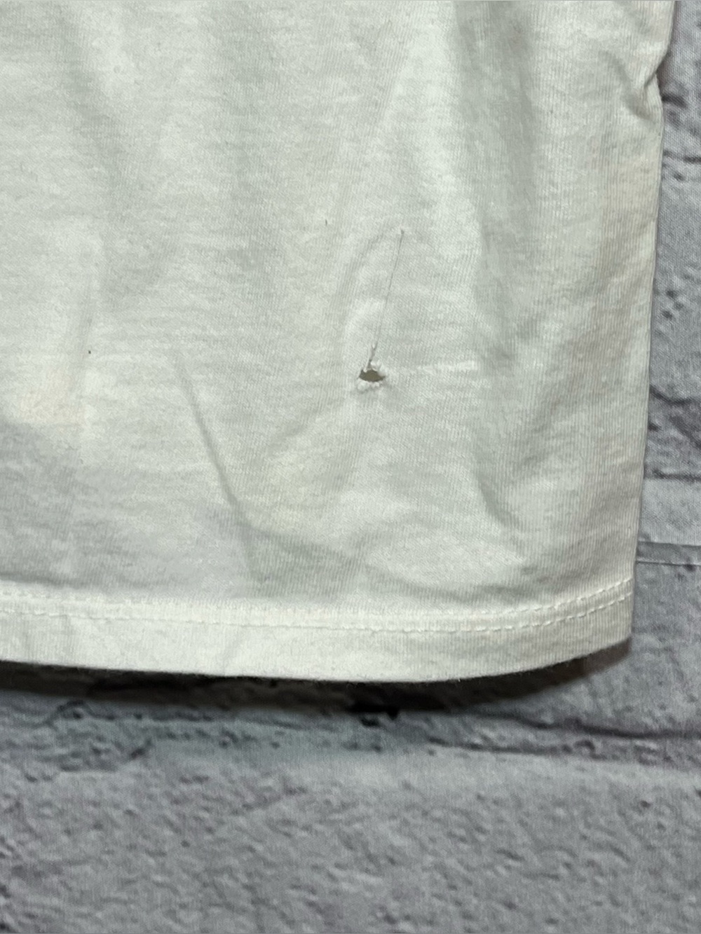 Lucky Brand T Shirt Womens Size XS White Good Fortune Short Sleeve - Picture 9 of 9